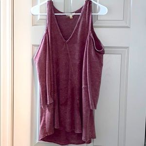 Off the shoulder top!